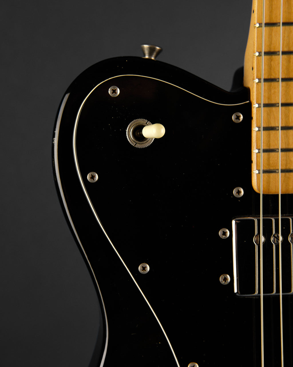1984 Squier MIJ CTC-55 Telecaster Custom Black