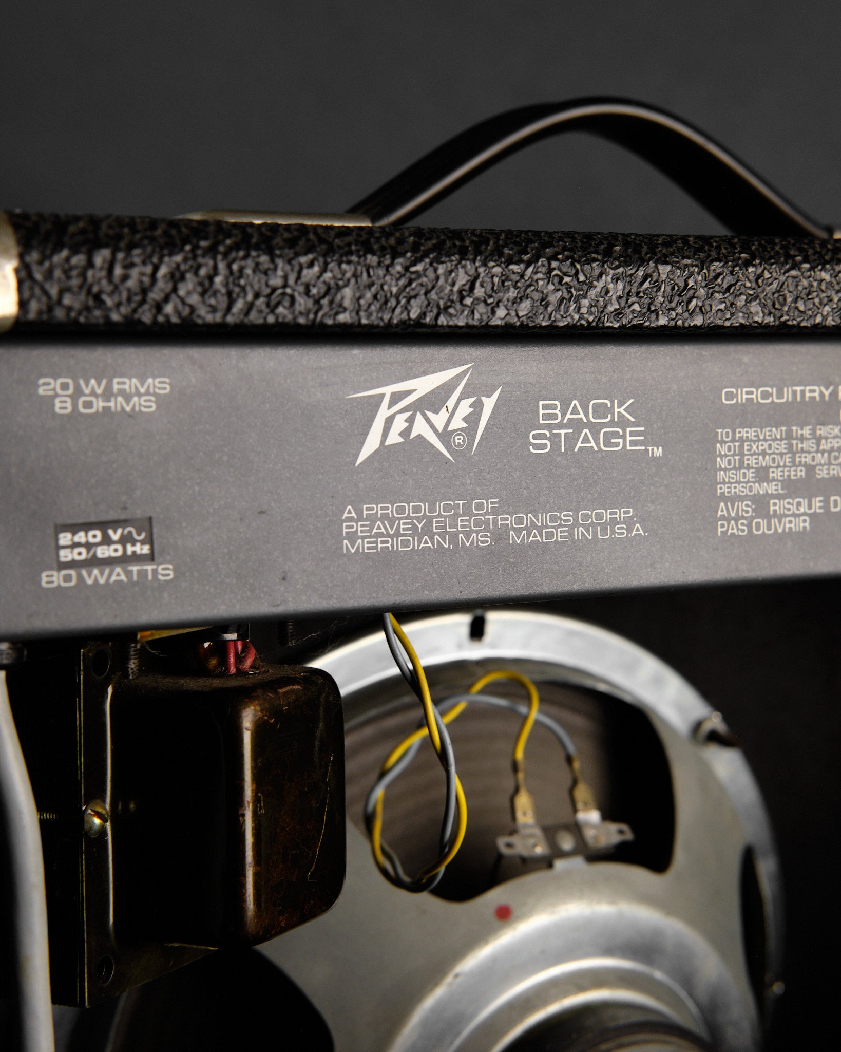 1982 Peavey Backstage 1 x 10" Guitar Combo