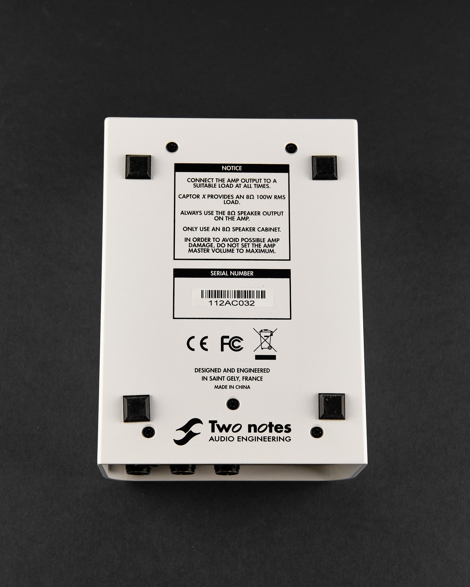 Two Notes Torpedo Captor X 8 Ohm Reactive Load Box (Second-Hand)