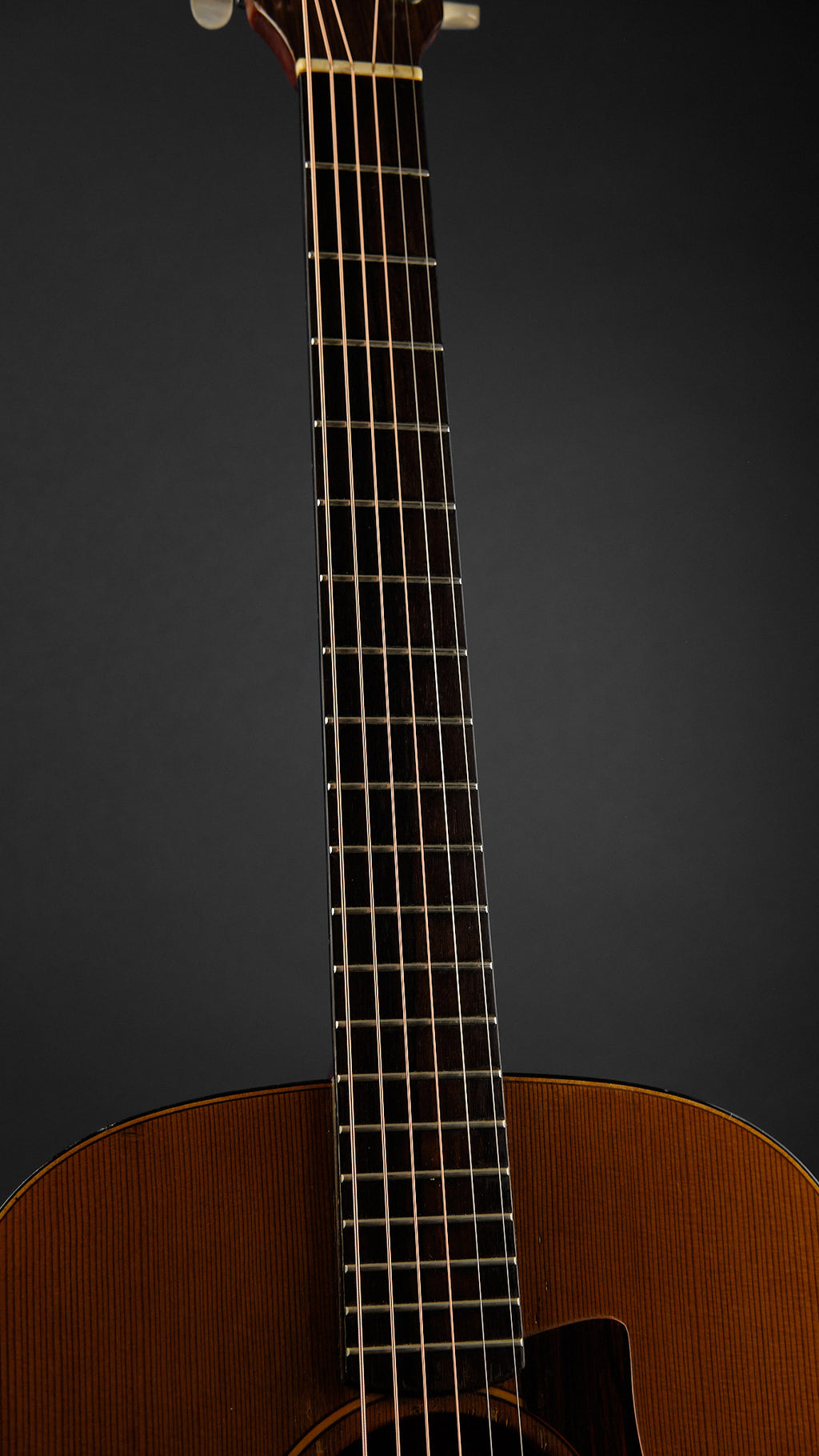 1980s Lowden S5 Natural - neck front | Replay Guitars