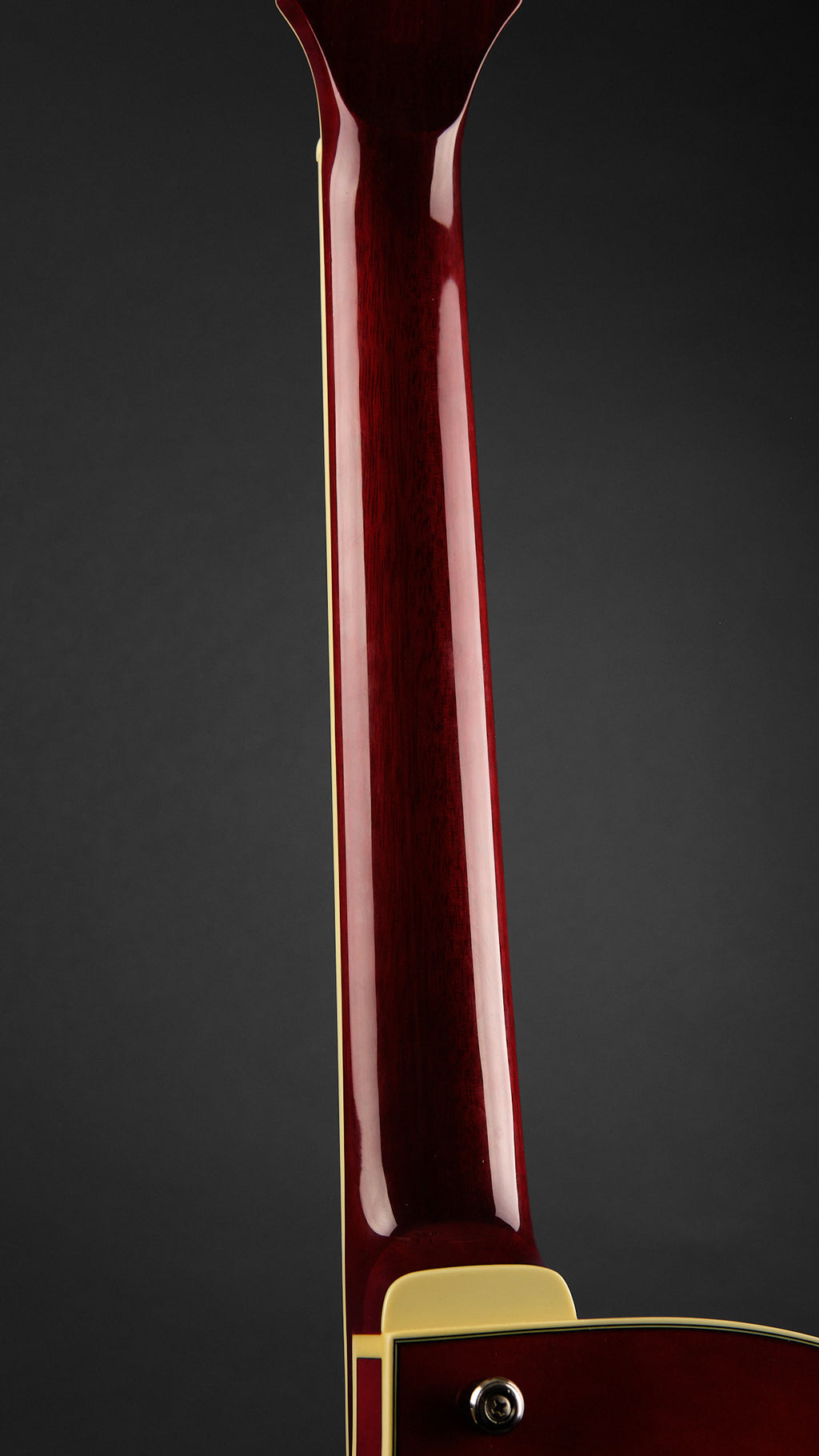 2003 Ibanez Artcore AFS-75T Transparent Cherry Red - headstock back | Replay Guitars