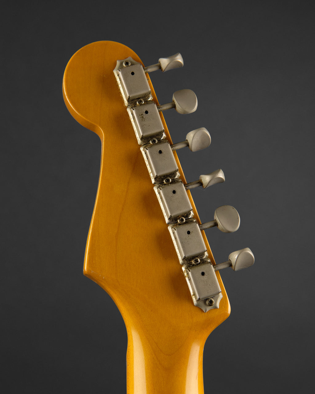 1989 Fender MIJ ST57-55 Stratocaster Black - detail photo 3 | Replay Guitars