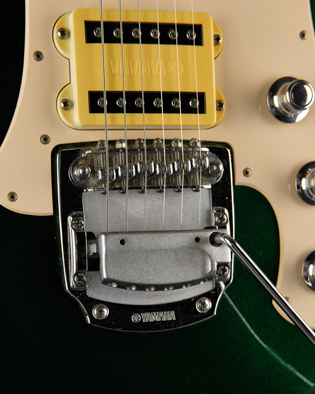 2000 Yamaha SGV-300 Flying Samurai Metallic Green - detail photo 2 | Replay Guitars