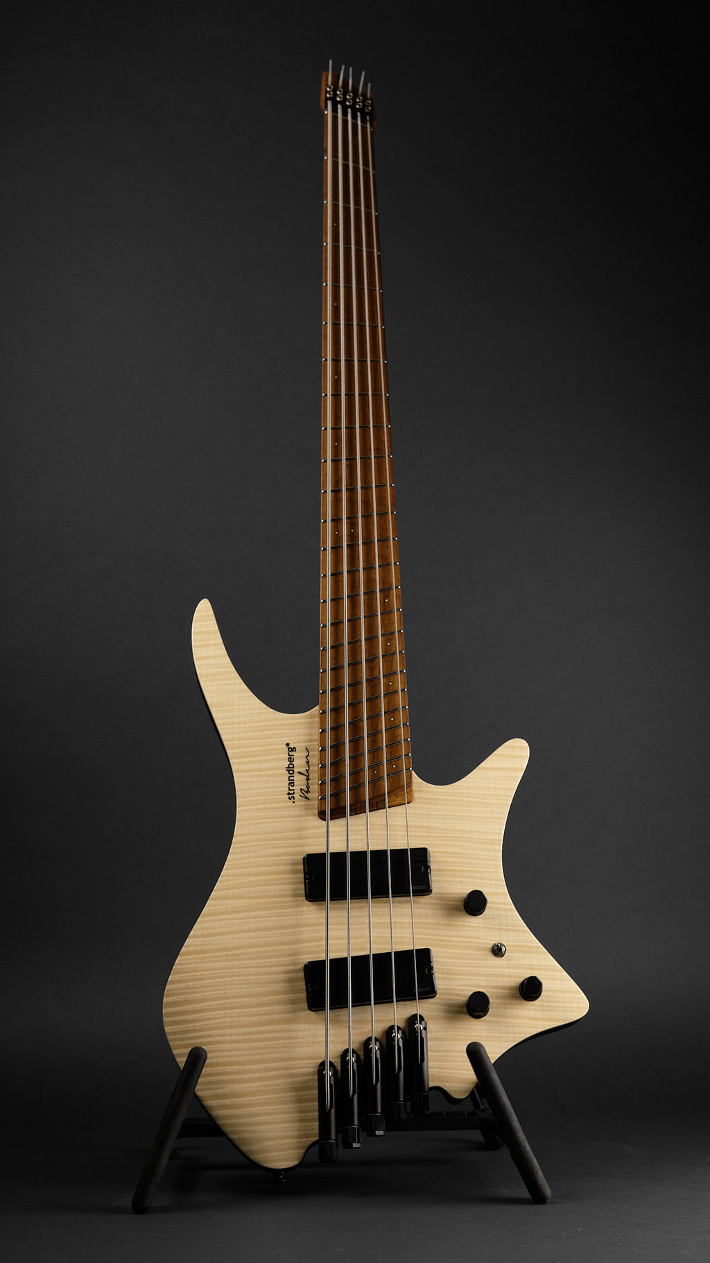 2023 Strandberg Boden Bass Standard 5 String Natural Satin - body back | Replay Guitars