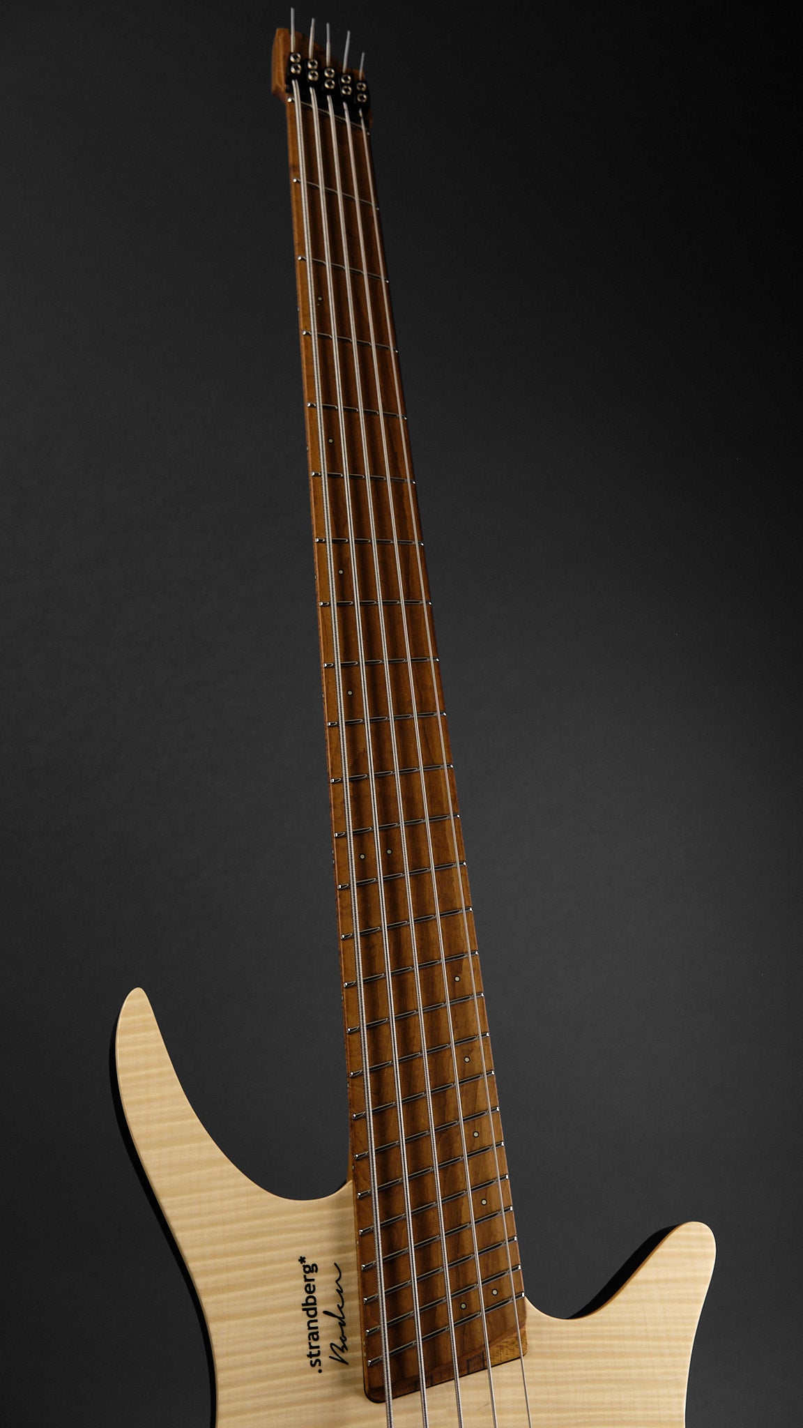 2023 Strandberg Boden Bass Standard 5 String Natural Satin - full back | Replay Guitars