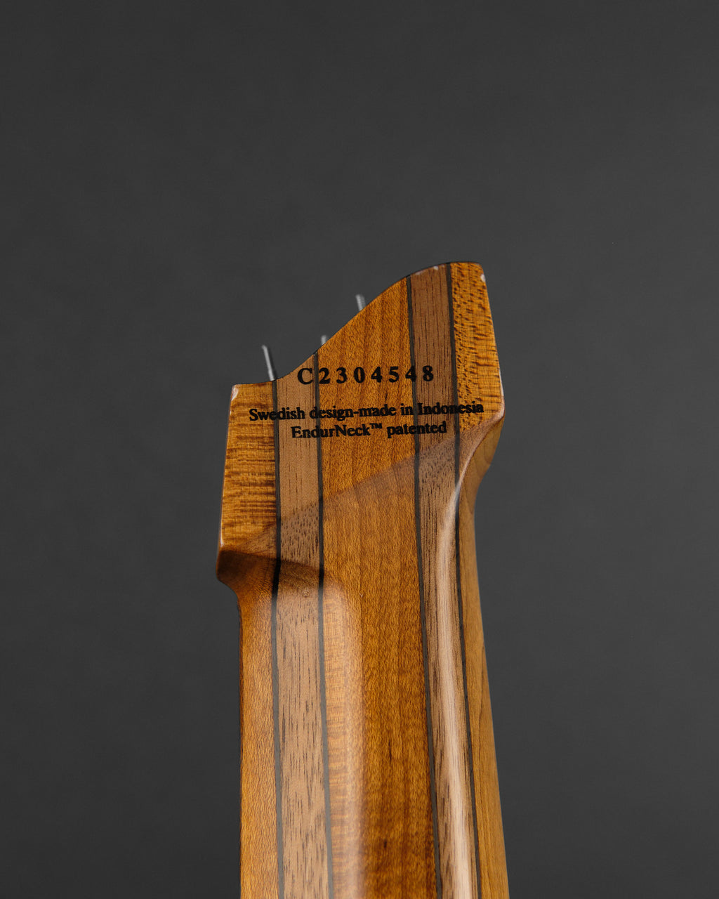 2023 Strandberg Boden Bass Standard 5 String Natural Satin - neck back | Replay Guitars