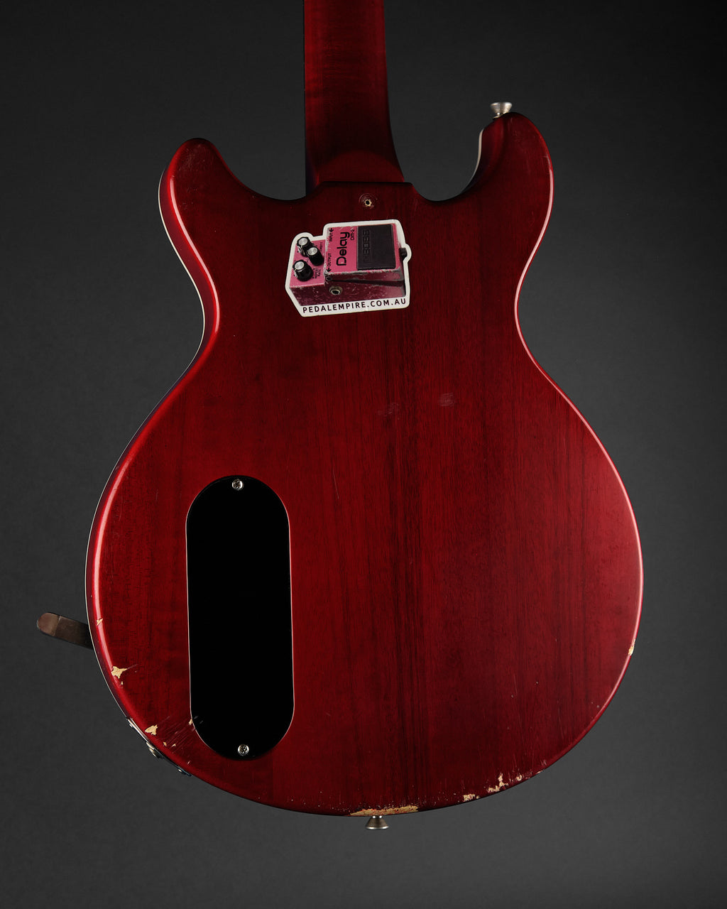 Leigh Guitars Nightingale Double Cut Translucent Red (Second-Hand)