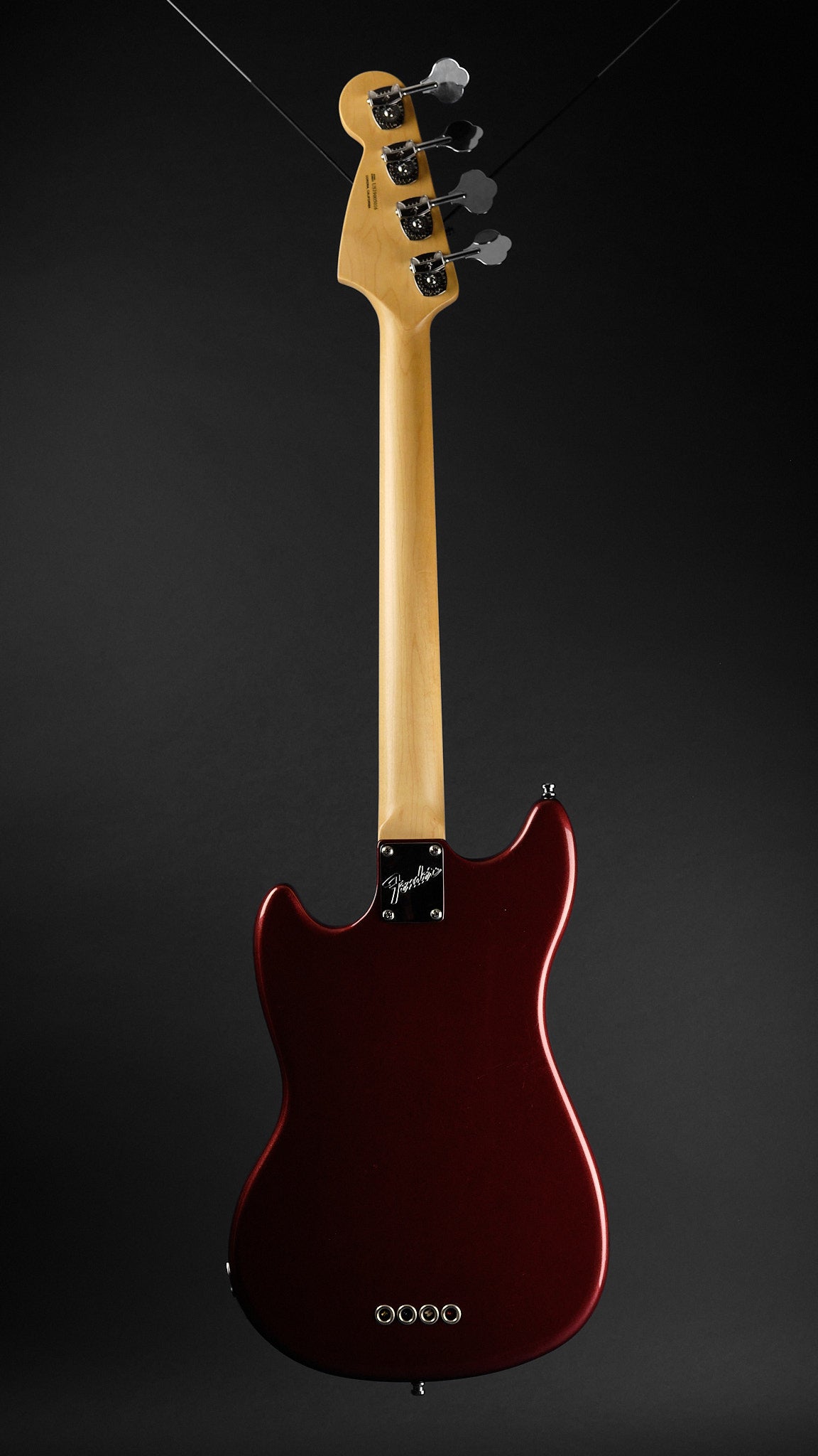 2019 Fender American Performer Mustang Bass Aubergine