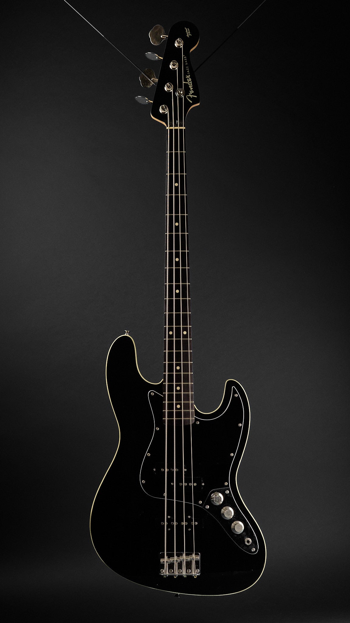 2000s Fender CIJ Aerodyne Jazz Bass Black