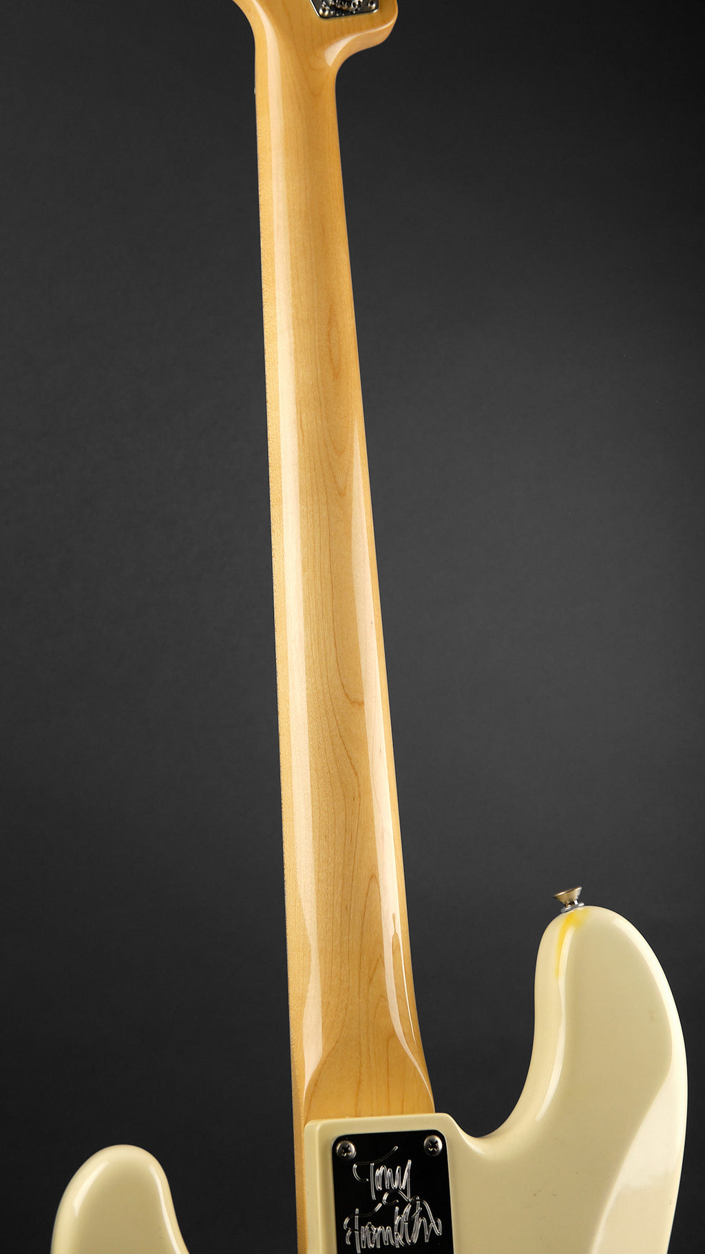 2009 Fender Tony Franklin Fretted Precision Bass Olympic White