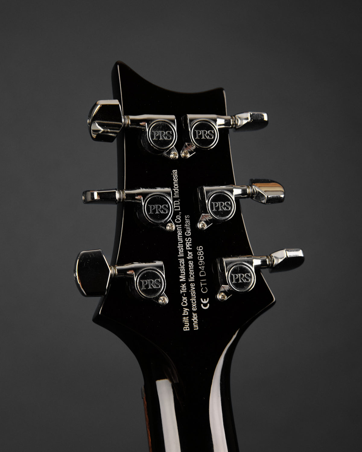 2021 PRS SE Custom 24 Left-Hand Black Gold Burst