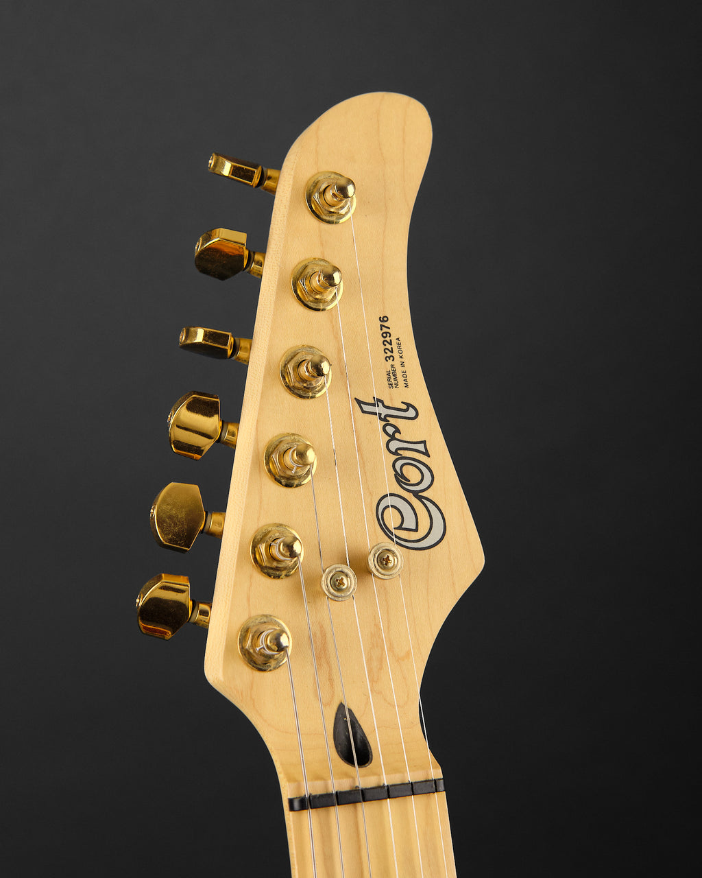 1990s Cort Custom T-Style Cherry Sunburst
