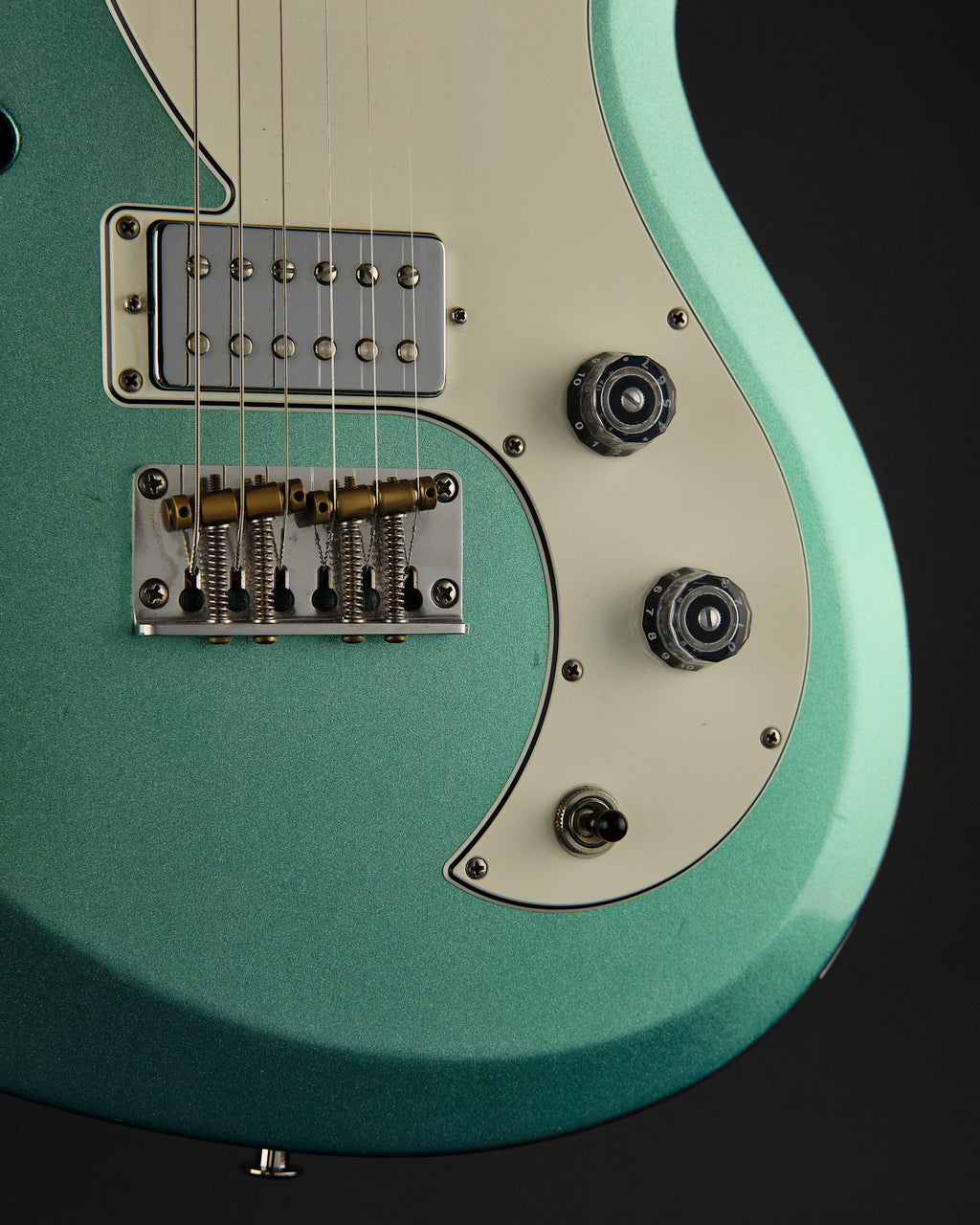 2021 PRS S2 Vela Semi-Hollow Frost Green Metallic