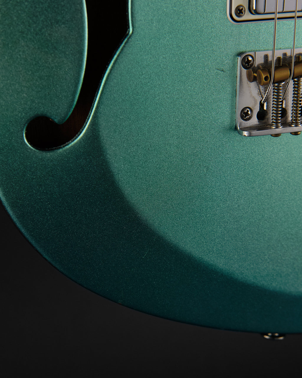 2021 PRS S2 Vela Semi-Hollow Frost Green Metallic