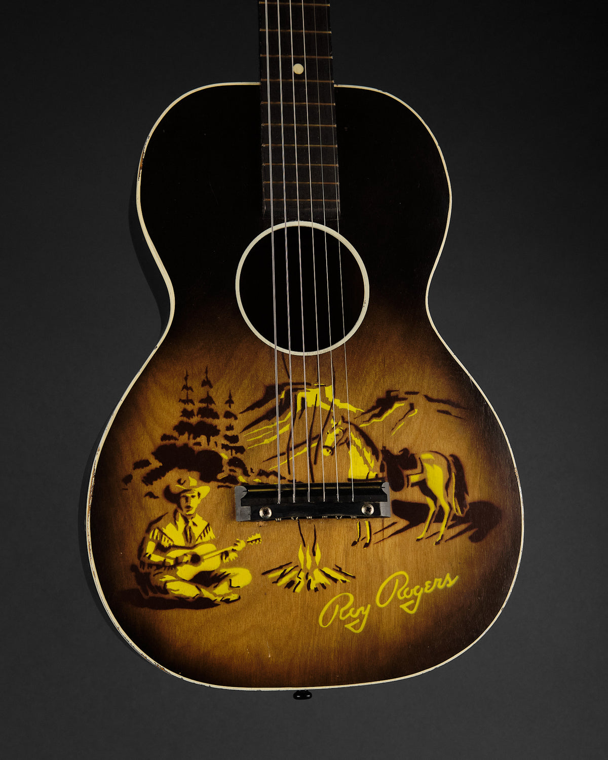 1950s Harmony H600 'Roy Rogers' Sunburst