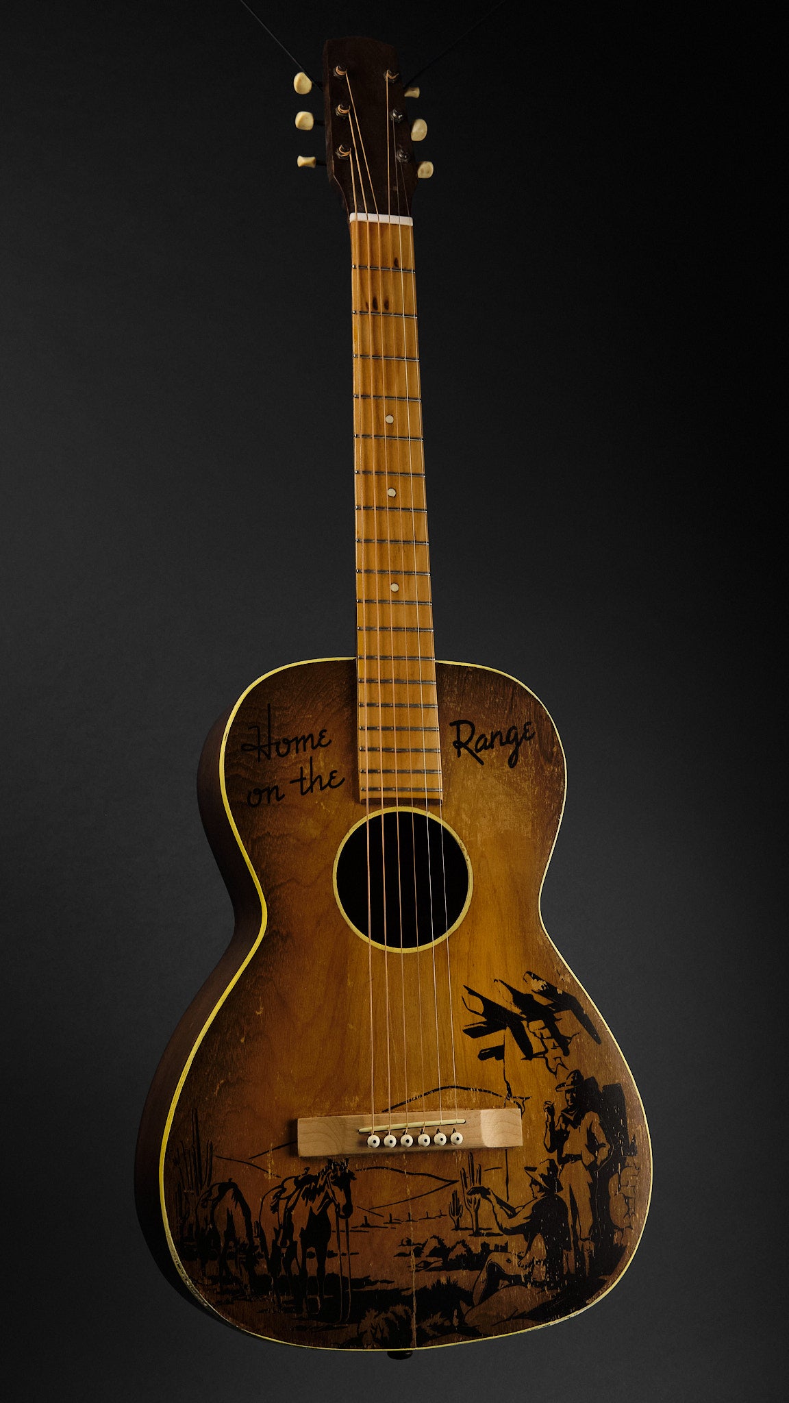 1930s Richter 'Home on the Range' Parlor Sunburst