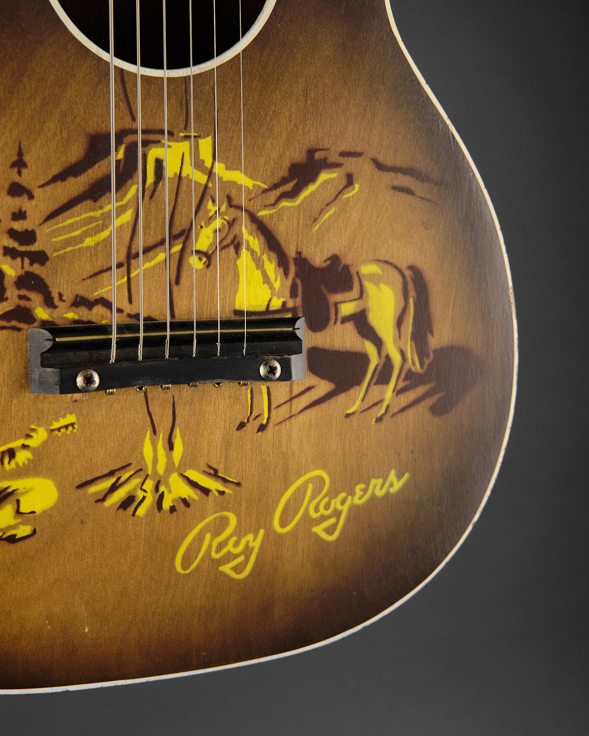 1950s Harmony H600 'Roy Rogers' Sunburst