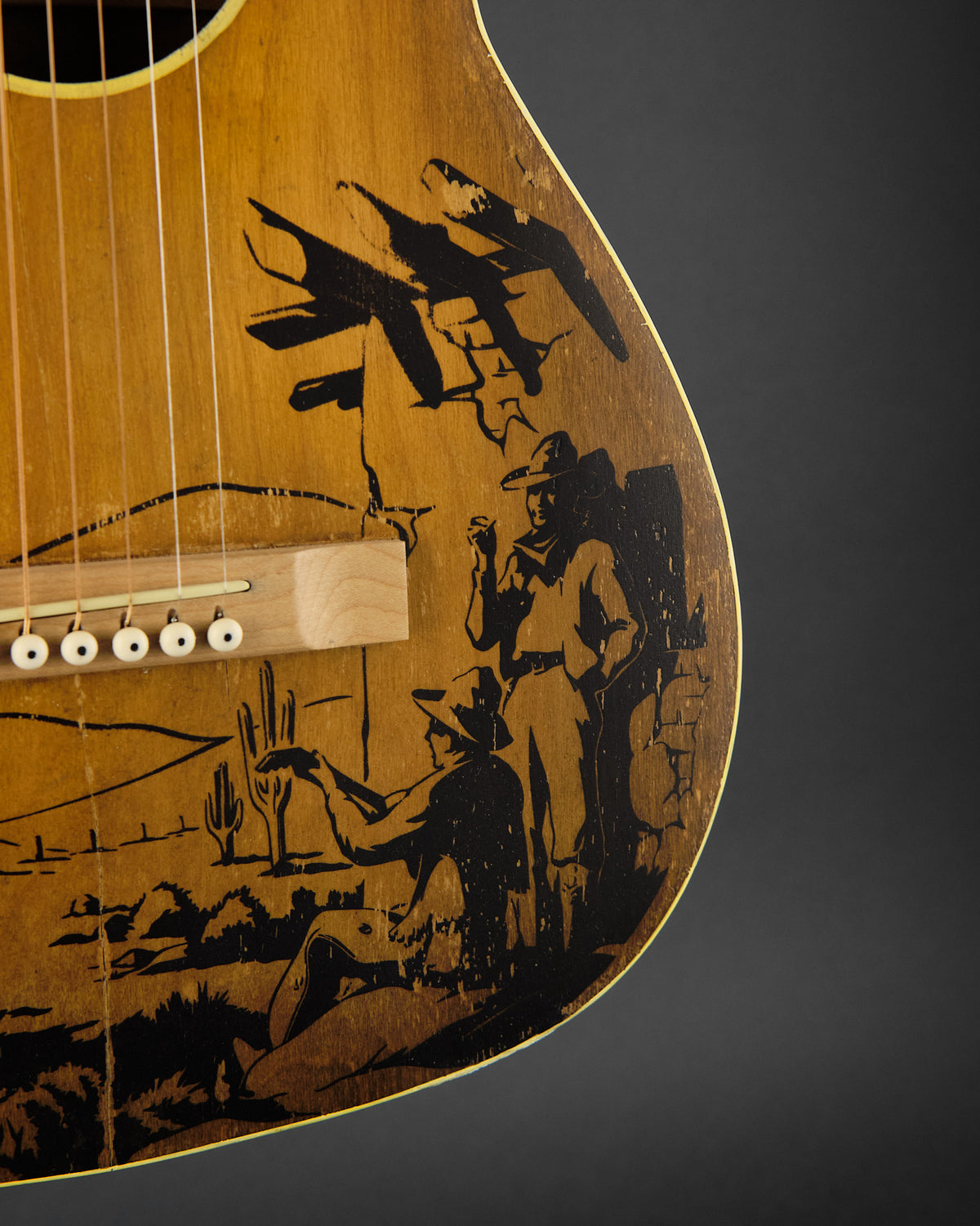 1930s Richter 'Home on the Range' Parlor Sunburst