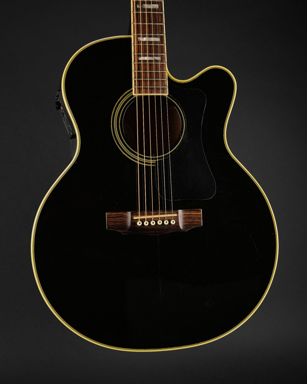 2000s Guild F47MCE Grand Auditorium Black