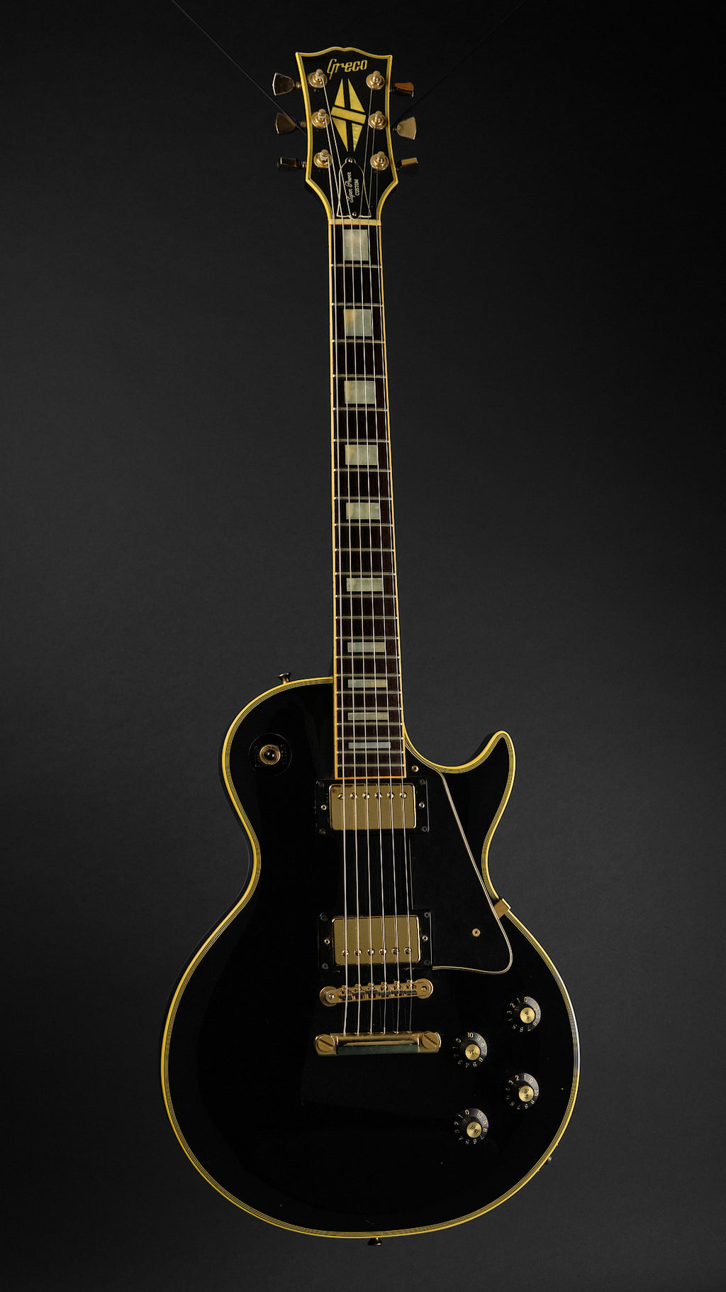 1981 Greco EG500C Super Power Custom Ebony