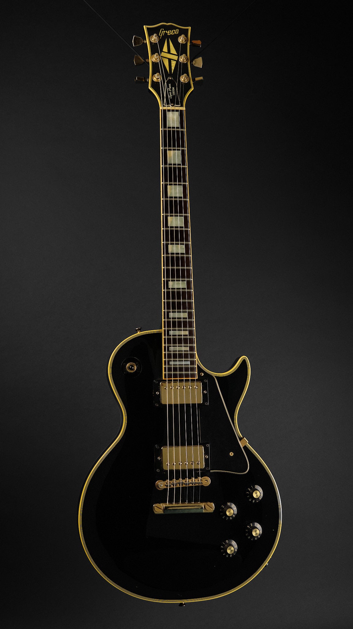 1981 Greco EG500C Super Power Custom Ebony
