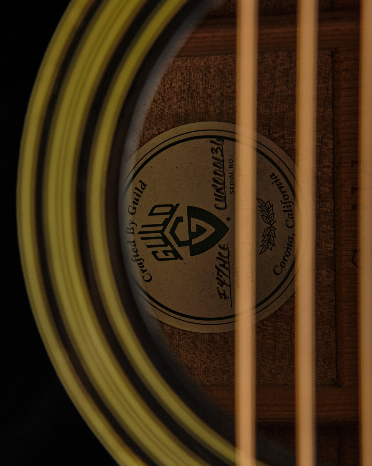 2000s Guild F47MCE Grand Auditorium Black