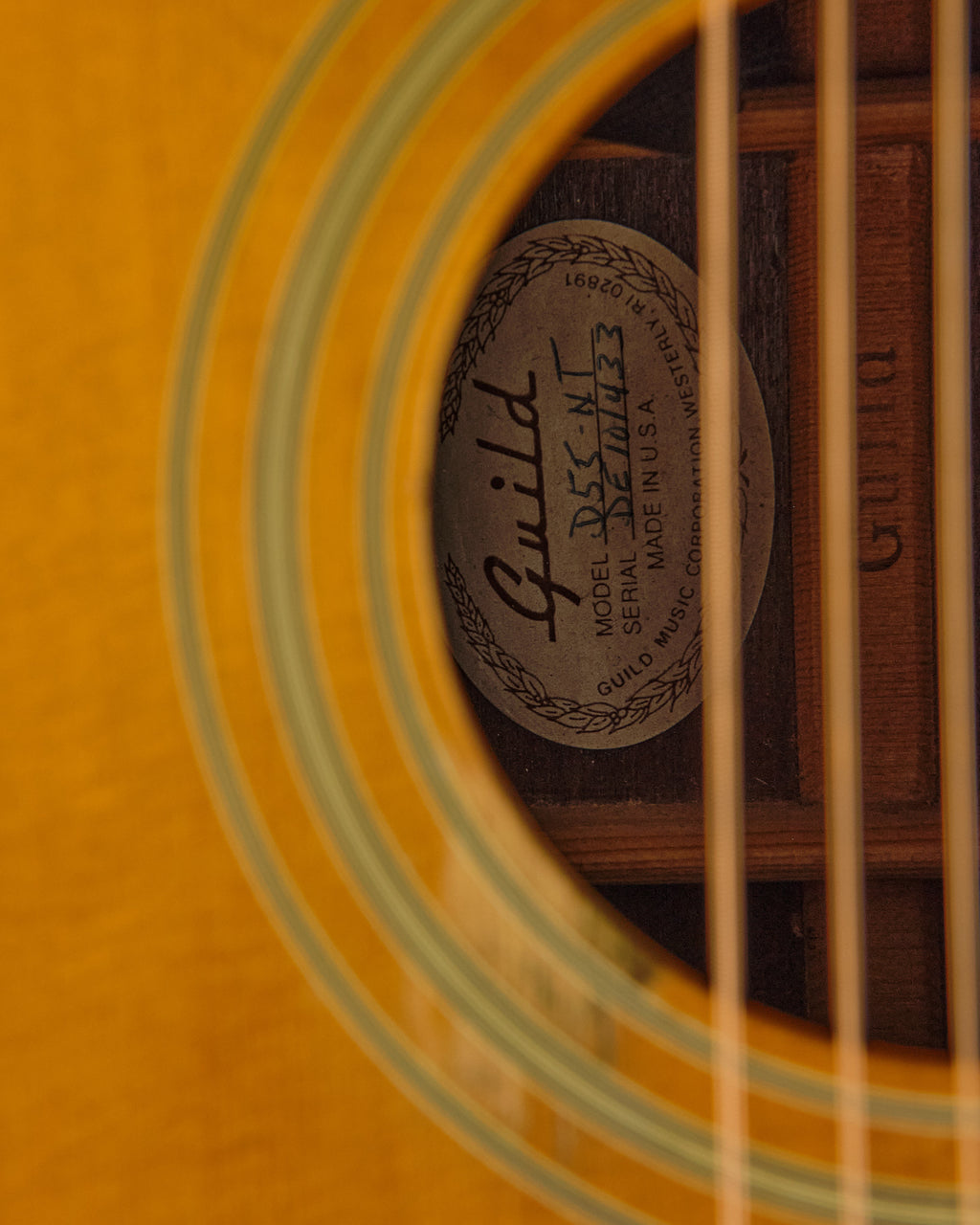 1987 Guild D-55 Natural