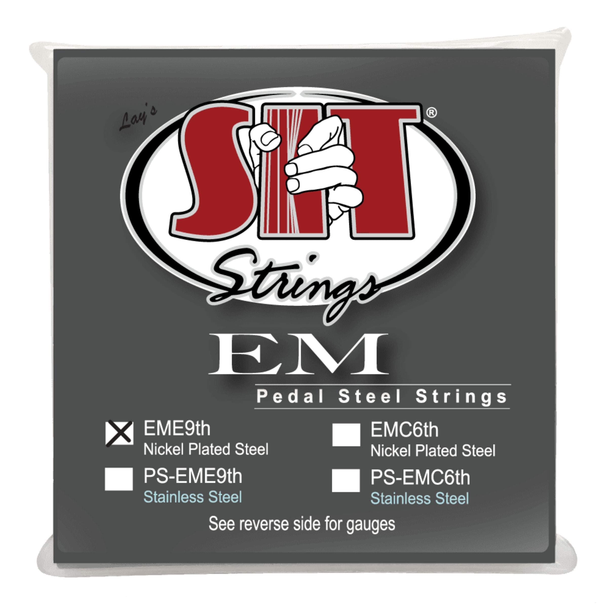 SIT Strings EM E9th Nickel Plated Pedal Steel 10-String Set
