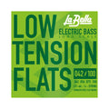 La Bella Low Tension Flats Flat Wound Strings