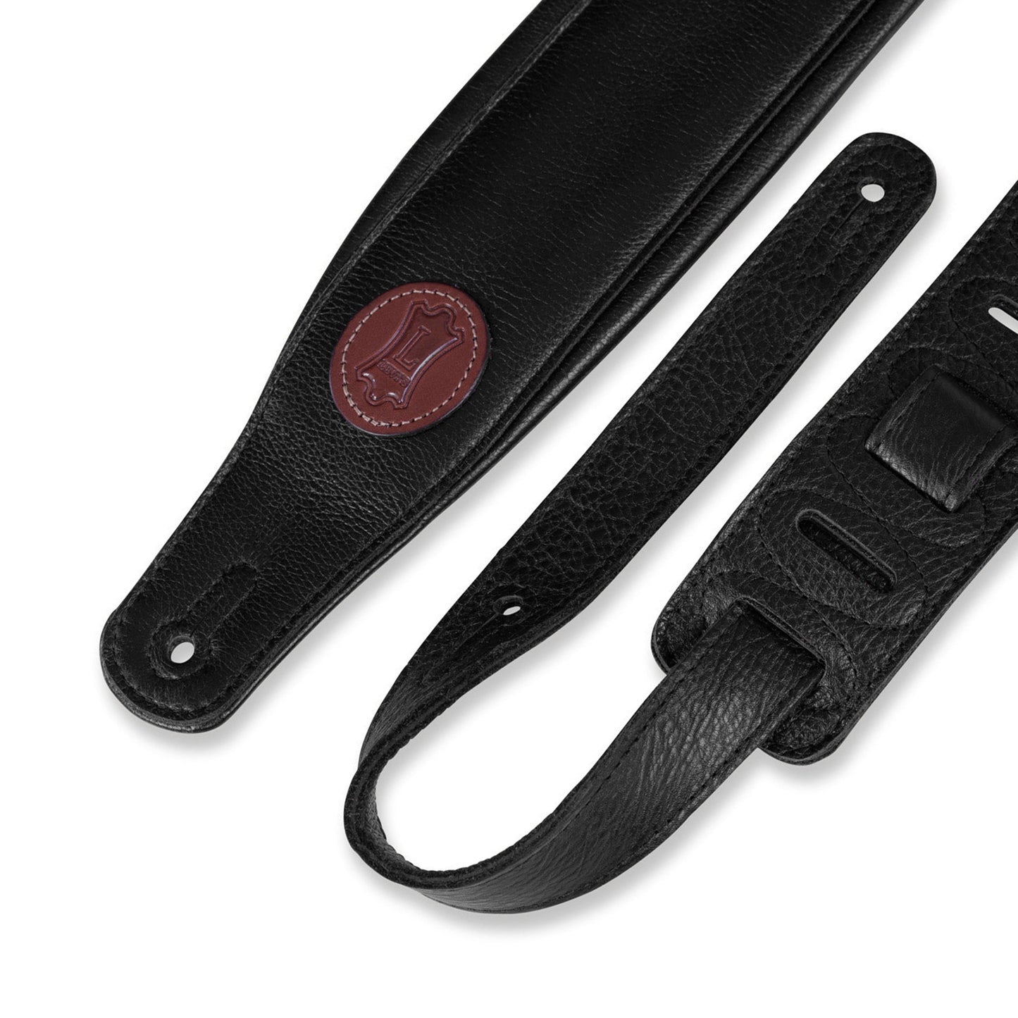 Levy's Signature 3" Padded Garment Leather Guitar & Bass Strap