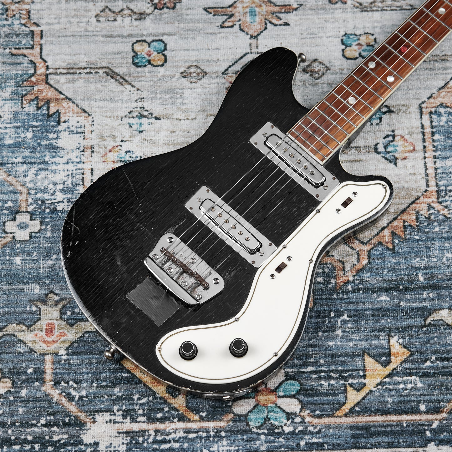 c1960s Kawai Electric Guitar Black