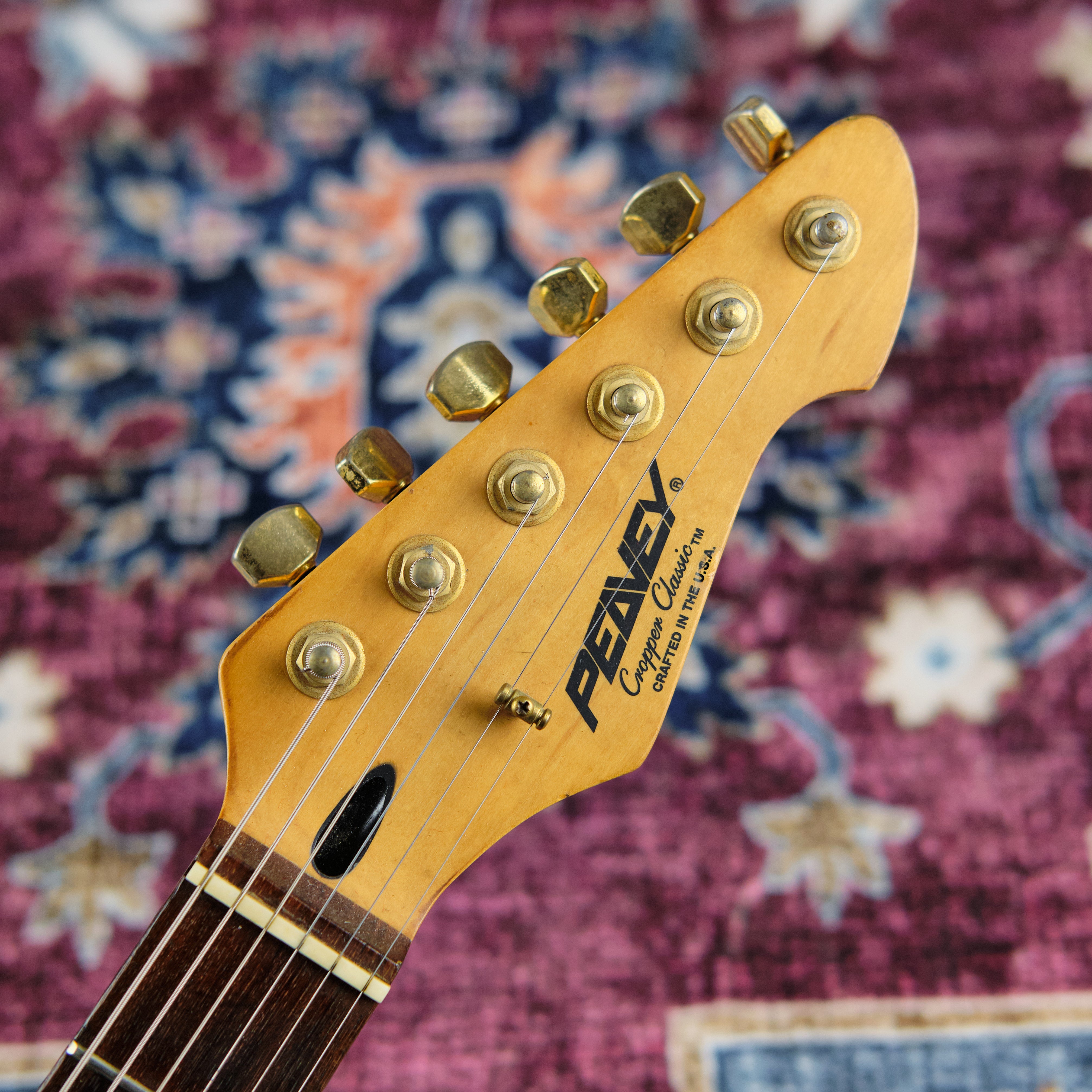 1998 Peavey Cropper Classic Honey Amber