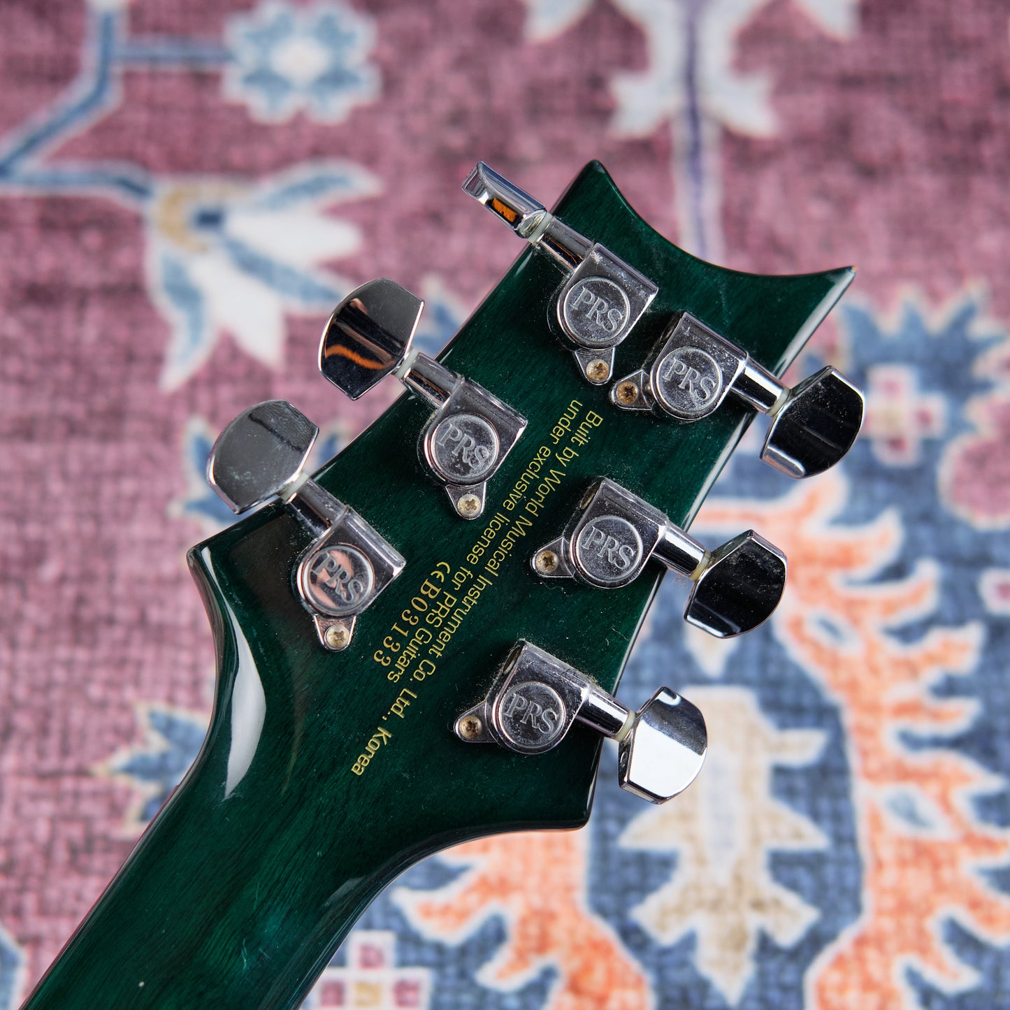 2001 PRS SE Santana Emerald Green