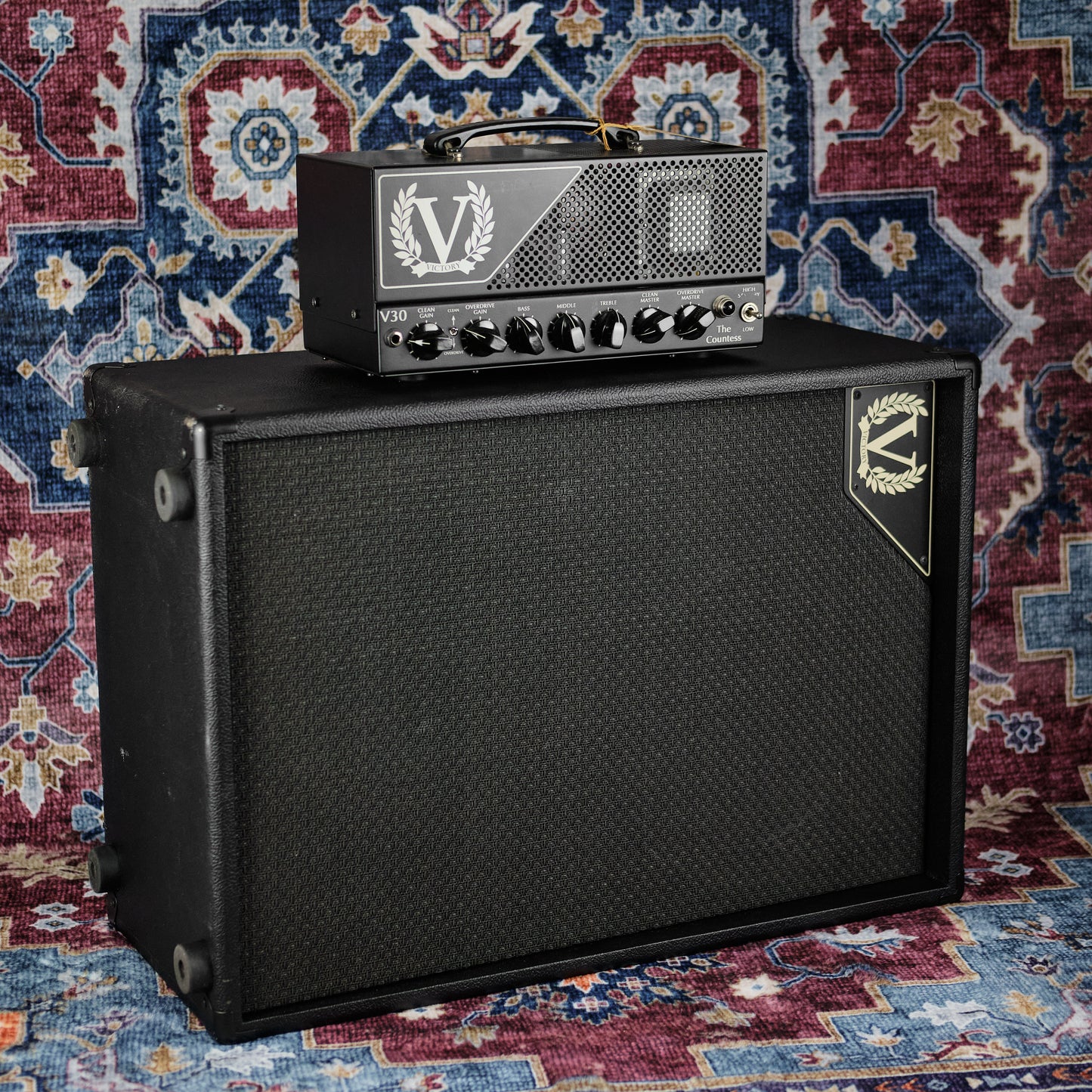 Victory V30 'The Countess' 30-Watt Head & V212VV 2x12 Guitar Cabinet (Second-Hand)