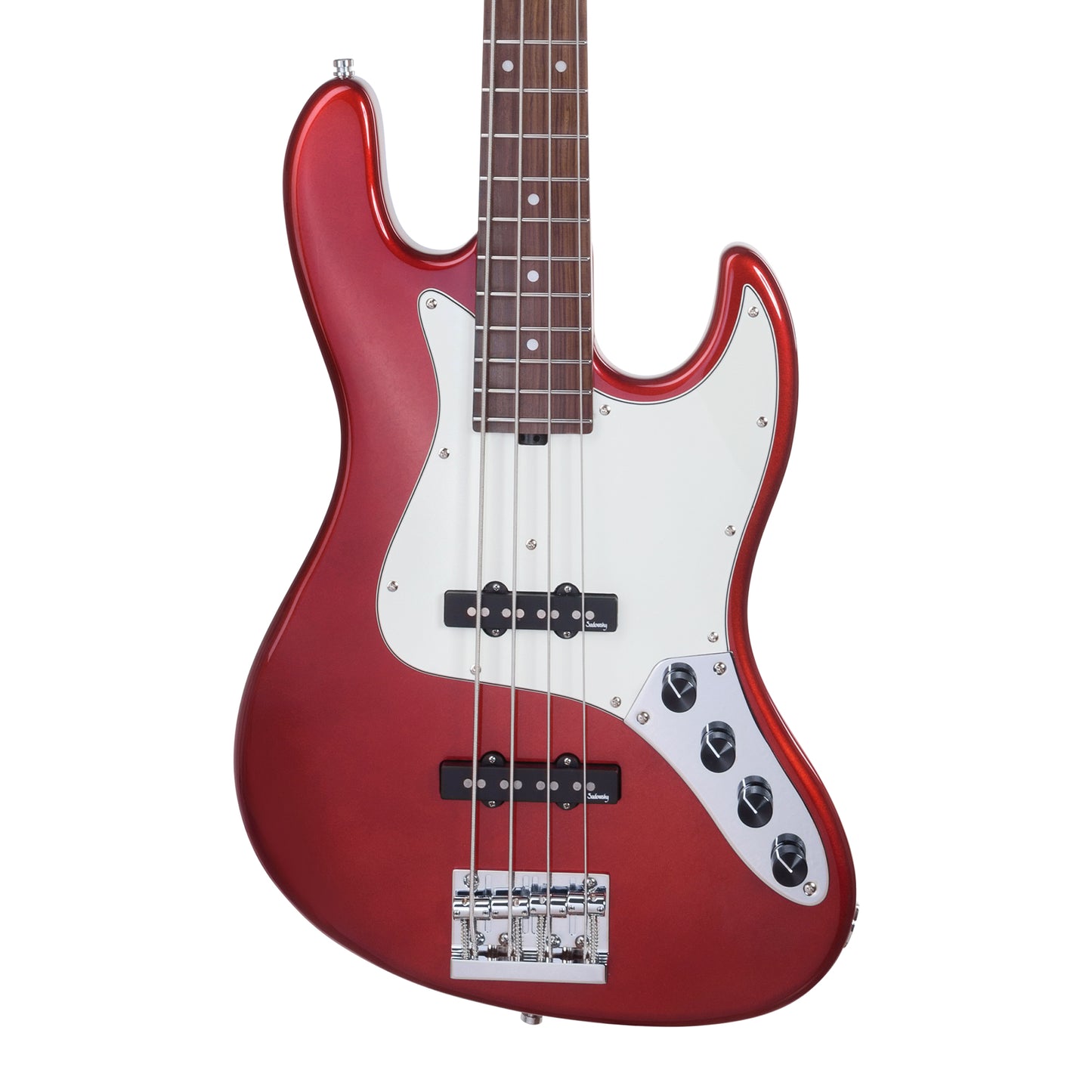 Sadowsky 2024 Metro Express 21 Fret Vintage JJ Bass Solid Candy Apple Red