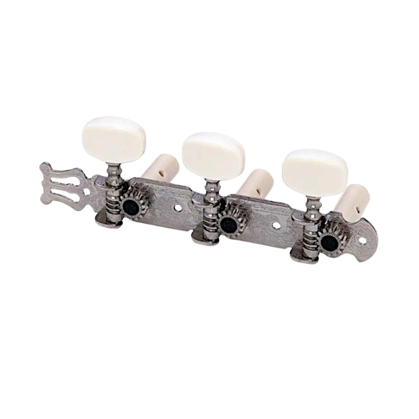 Allparts Classical Tuner Set with Square White Buttons