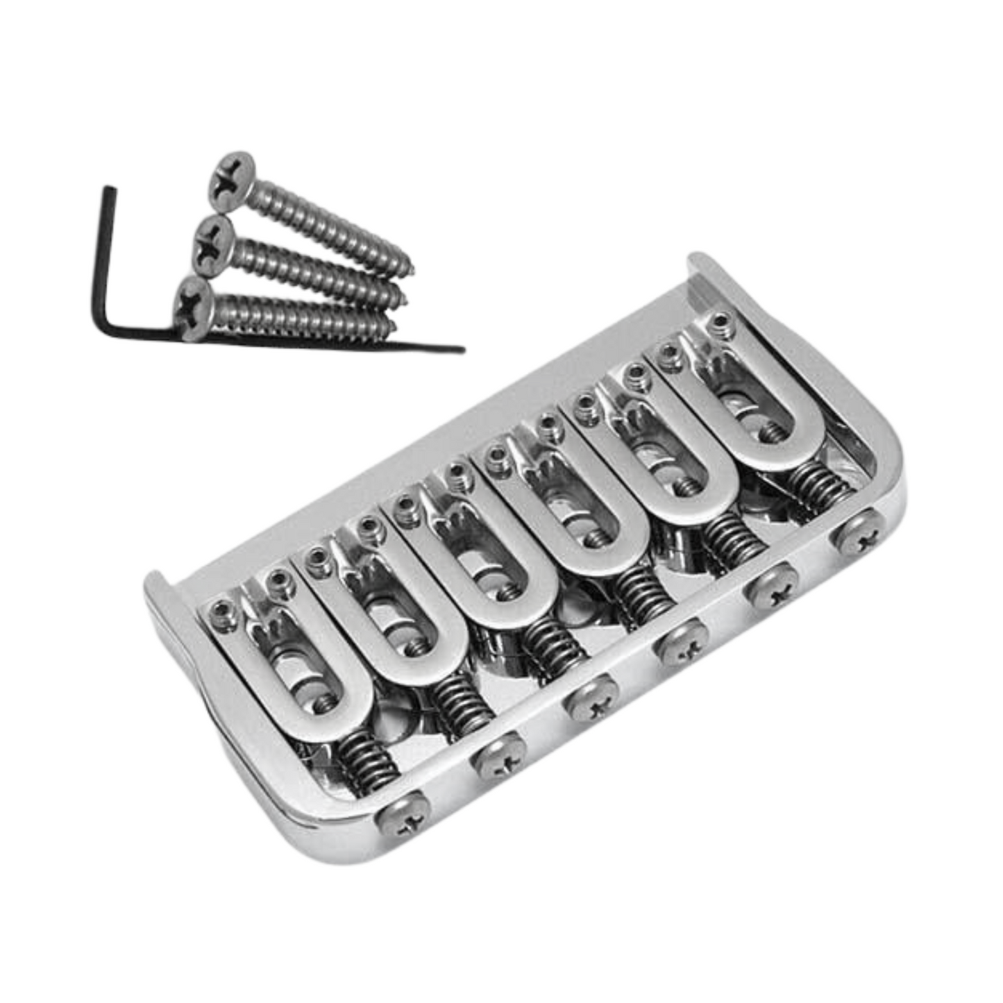 Hipshot 6-String Fixed Guitar Bridge Hipshot 6-String Fixed Guitar Bridge