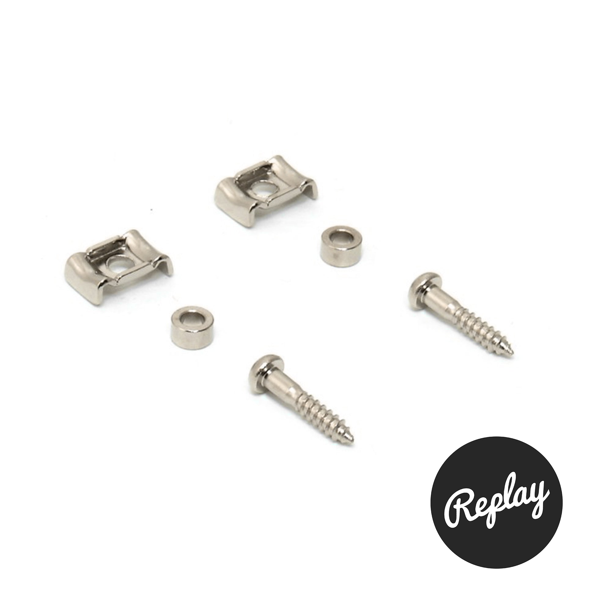 Gotoh Vintage-Style String Retainers - Set of 2 | Replay Guitars - Servicing, Repairs & Parts