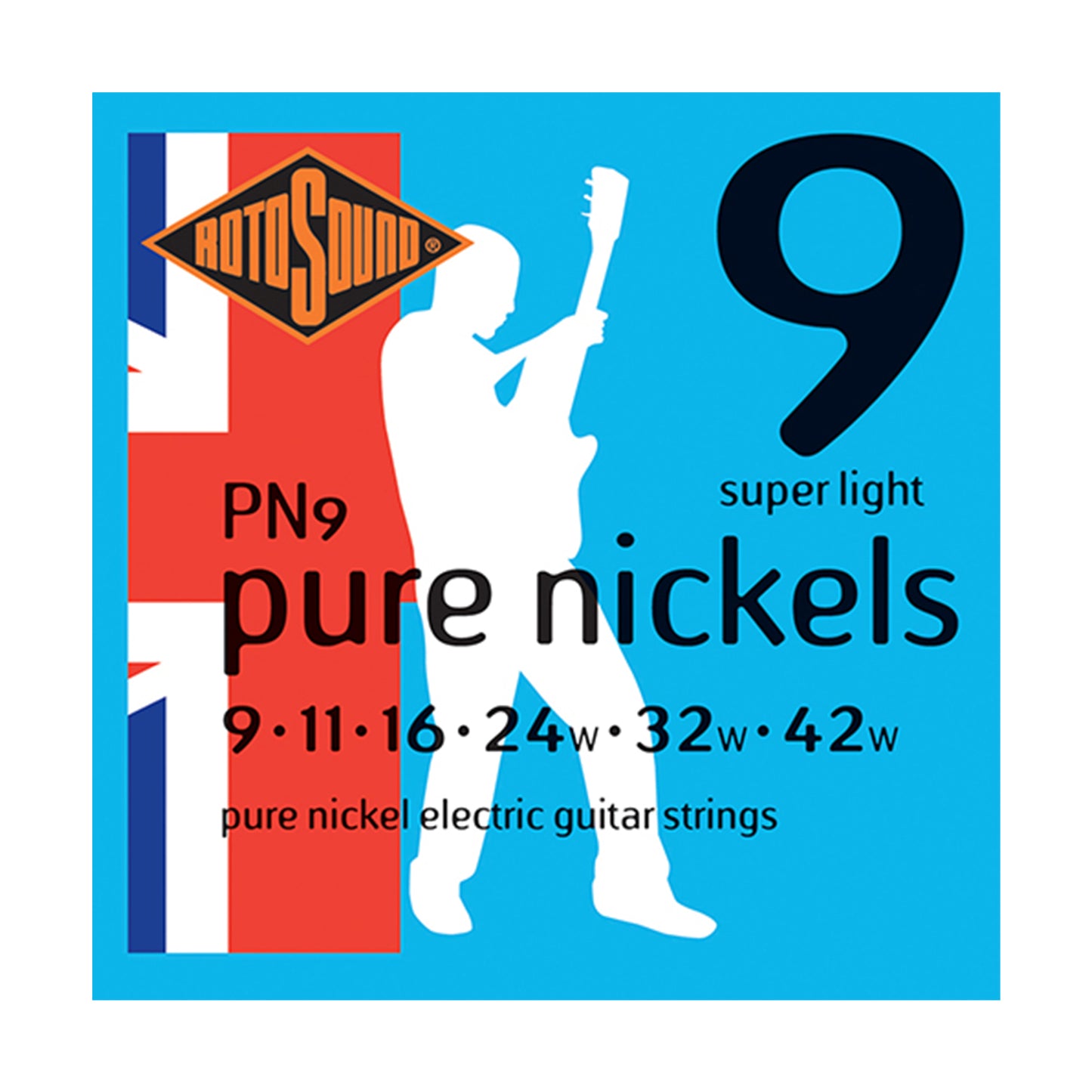 Rotosound Pure Nickel Electric Strings