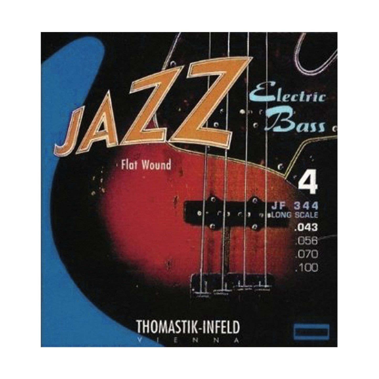 Thomastik Jazz Flat Wound Bass Strings